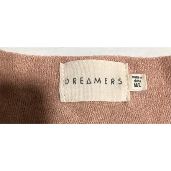 Dreamers Women's M / L Blush Pink Sweater - Picture 4 of 10